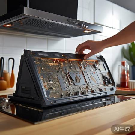 检查电路板,看是否烧毁