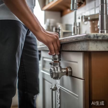 关闭水源，排除干扰