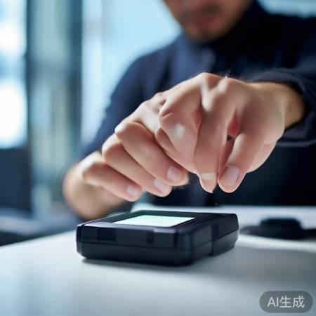 指纹录入,角度精准