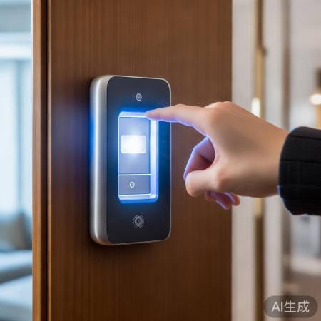 指纹锁开启三步法