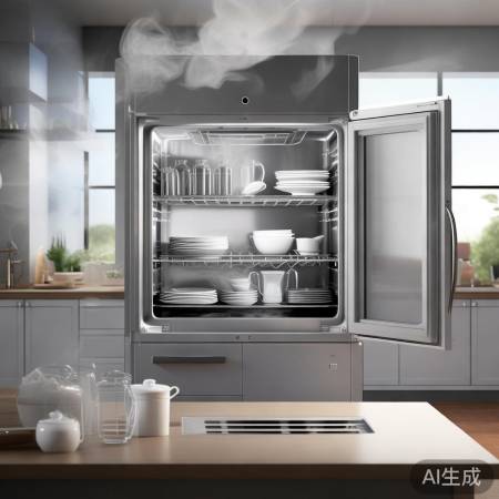 郑州餐具消毒柜，高温蒸汽消毒，