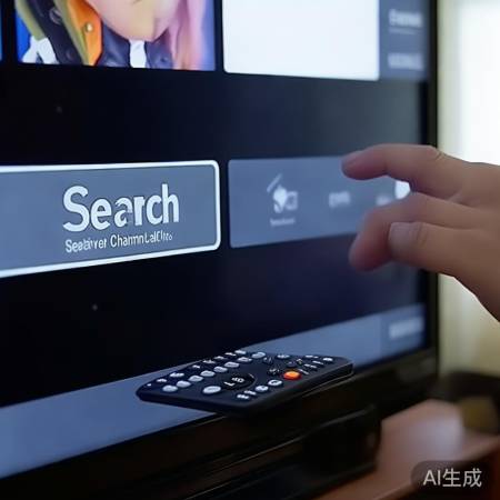 “按搜台按钮，调频道”