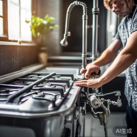 “燃气灶检查,防漏气隐患”