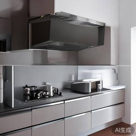 无烟道集成灶，多功能厨房神器