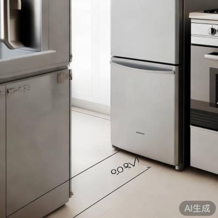 冰箱灶台,保持距离