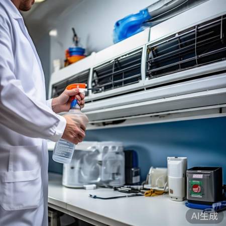 空调清洁剂轻松清洁排水管