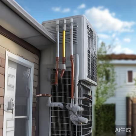 空调外机三根线，刚合适