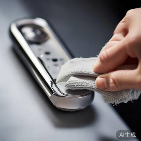 清洁锁体缝隙，避免化学剂。