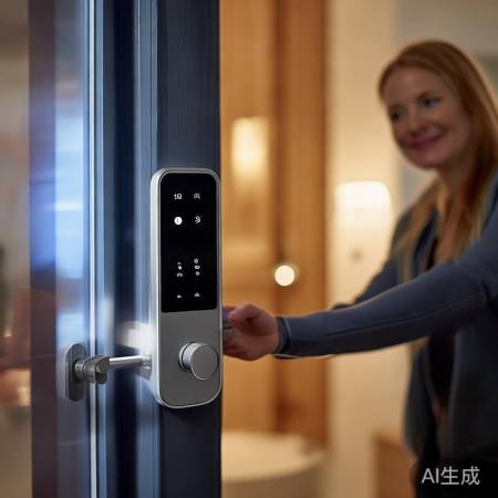 智能锁，告别忘带钥匙烦恼
