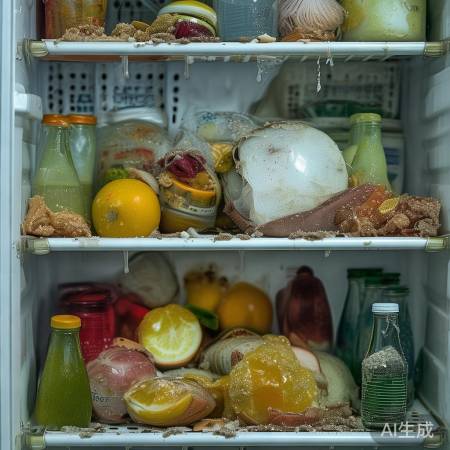 冰箱角落的“神秘污水”