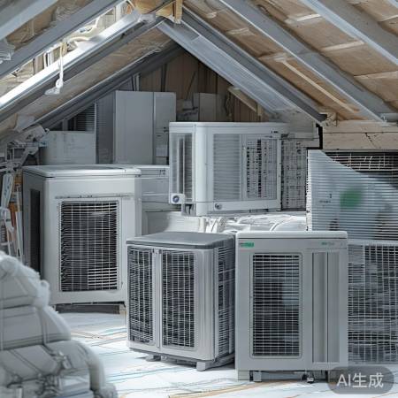 空调数量与面积功率相关