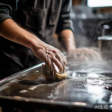 轻刷勿猛,洗净无残留