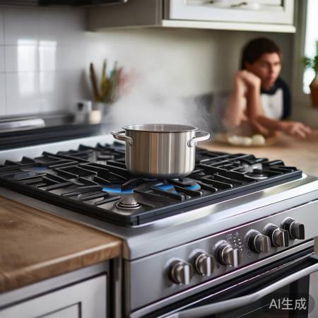 燃气灶选自动熄火，安全放心！