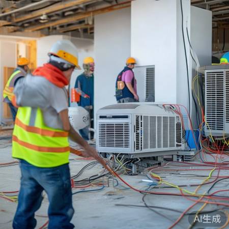 中央空调水电同步施工