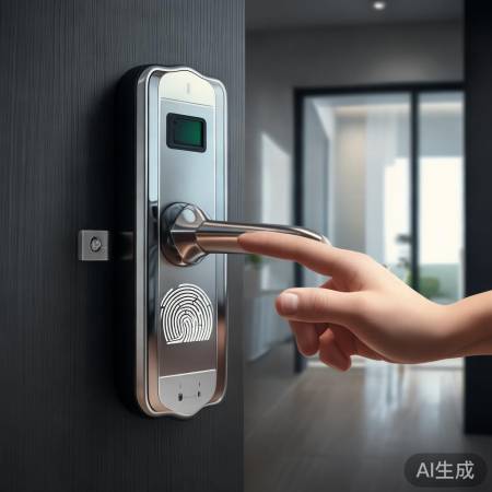 “指纹解锁,保持距离,调整压力