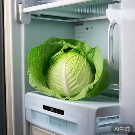 “包菜冰箱保存3-5天”