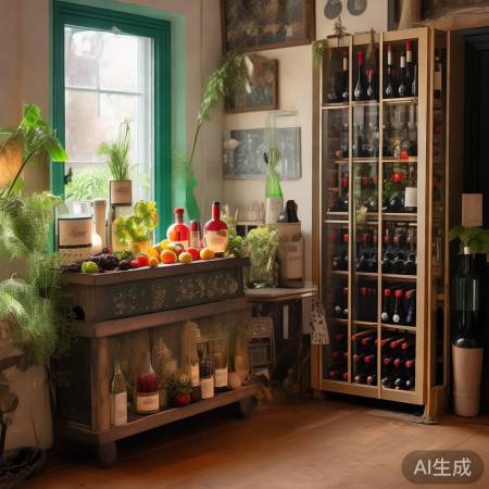 水吧与红酒柜：不同生活态度
