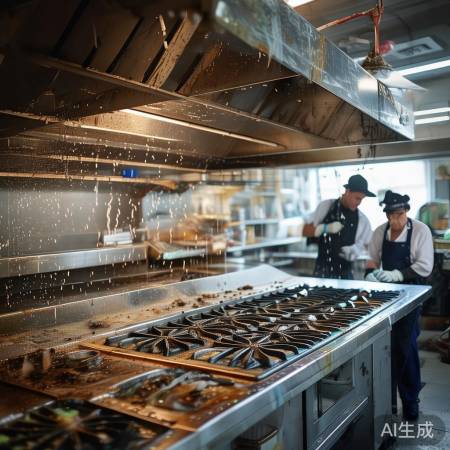 大型油烟机清洗,价100-20