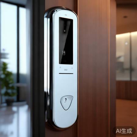 海尔指纹锁V16，科技美学一体