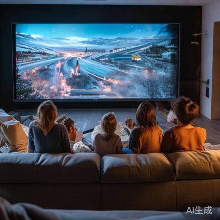 120寸大屏海尔电视,影院级享