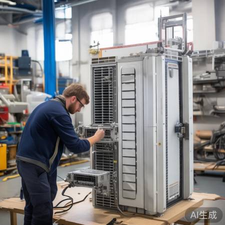 模块化空气能采暖，安装方便静音