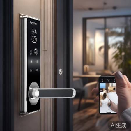 指纹锁售后全,远程控制家中安