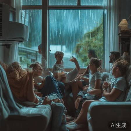 学会雨天空调降温了吗？