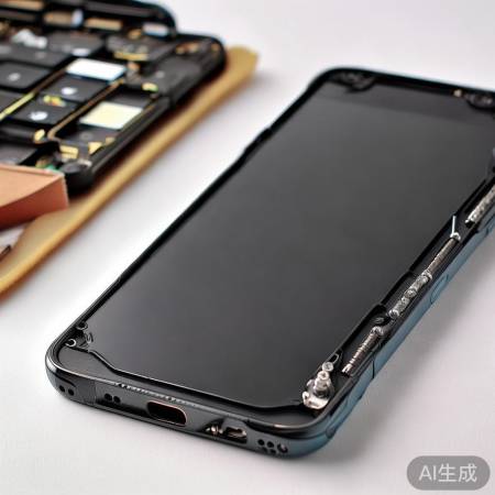 拧螺丝取电池盖,擦净杂物。