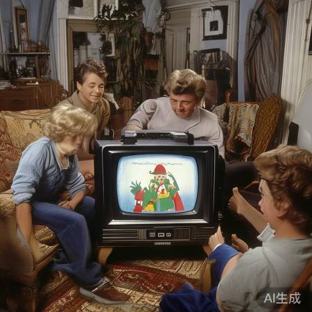 怀旧电视机童年时光