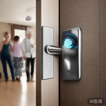 指纹锁便捷，一按即开