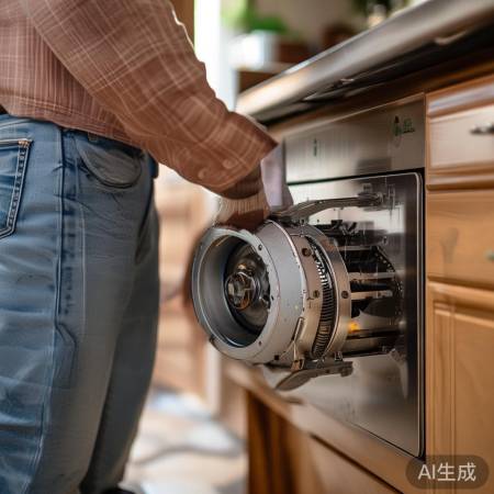 手动旋转电机,恢复启动