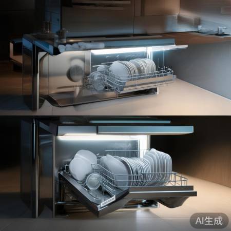 感应餐具自动消毒