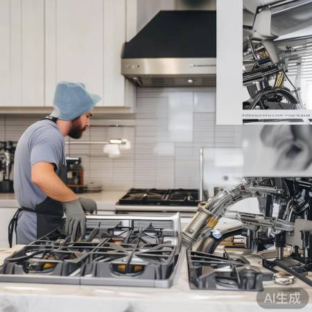 拆旧设备,注意安全