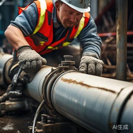 检查管道接口,紧固或更换