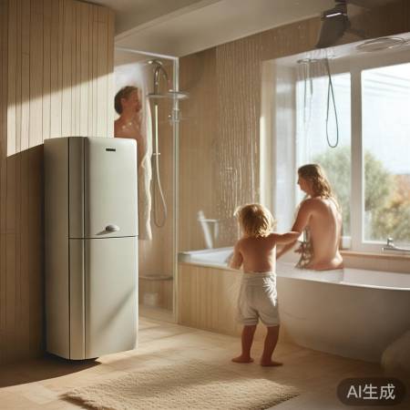 壁挂炉洗澡,省燃气,环保生活