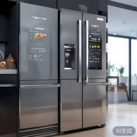 智能温控冰箱，呵护食物新鲜