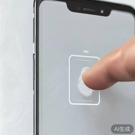 指纹采集，稳按勿动