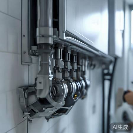 壁挂炉定期检查接头