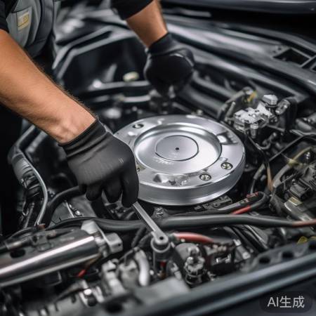 装回风盖，拧紧螺丝