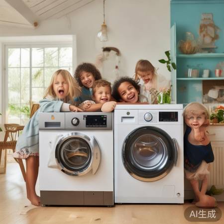 儿童洗衣机，健康环保生活