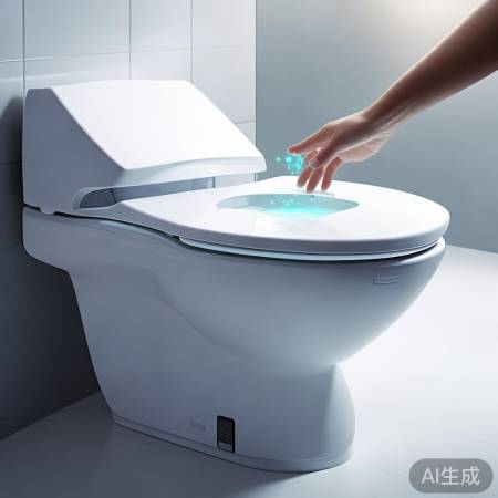 智能马桶感应便圈，孕妇安心之选