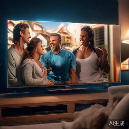 调整电视拍摄模式，家庭照片更自