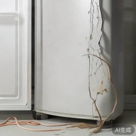 冰箱使用前检查电源线