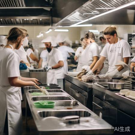 餐饮卫生多管齐下，食客安心。