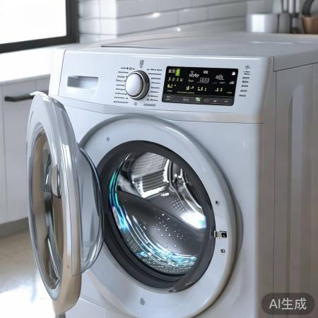 美的洗衣机，智能省水省电
