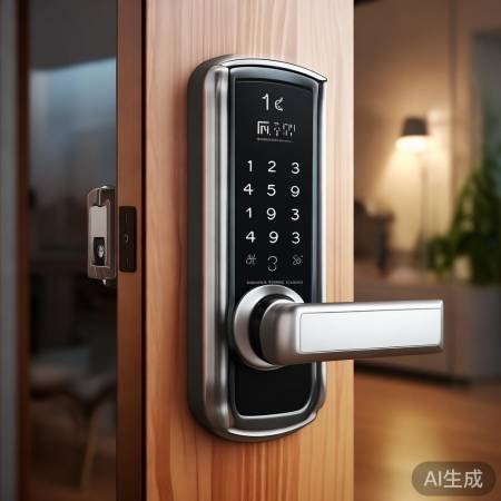 樱花智能锁，安全防窥密码