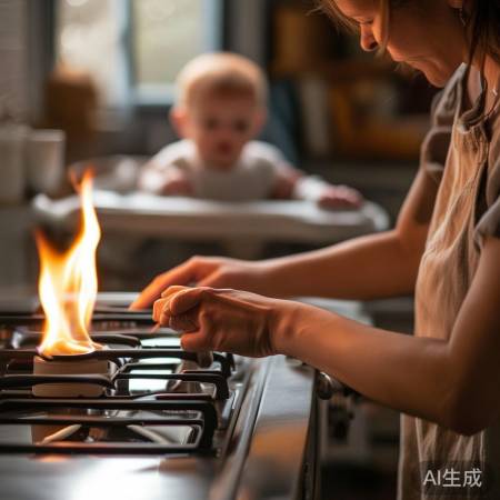 微调火焰，似喂奶呵护