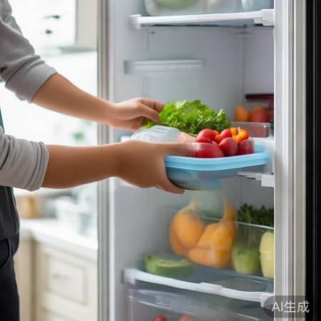 冰箱开关门细节保健康
