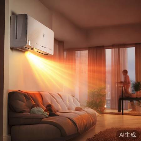“空气能热泵，舒适温暖无干燥”