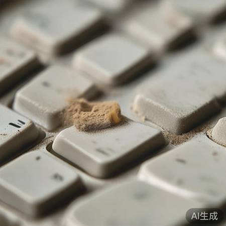 按键进异物,声音沙哑